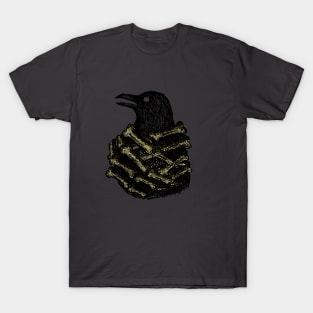 Crow/raven and bone T-Shirt